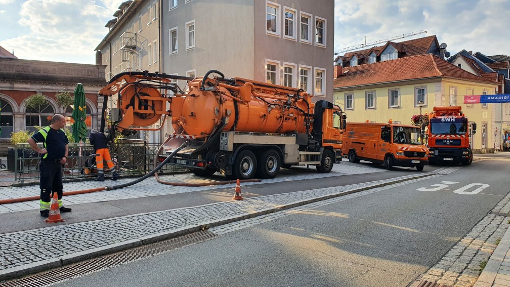 Abwasserentsorgung in Meiningen, Foto Stadtwerke Meiningen