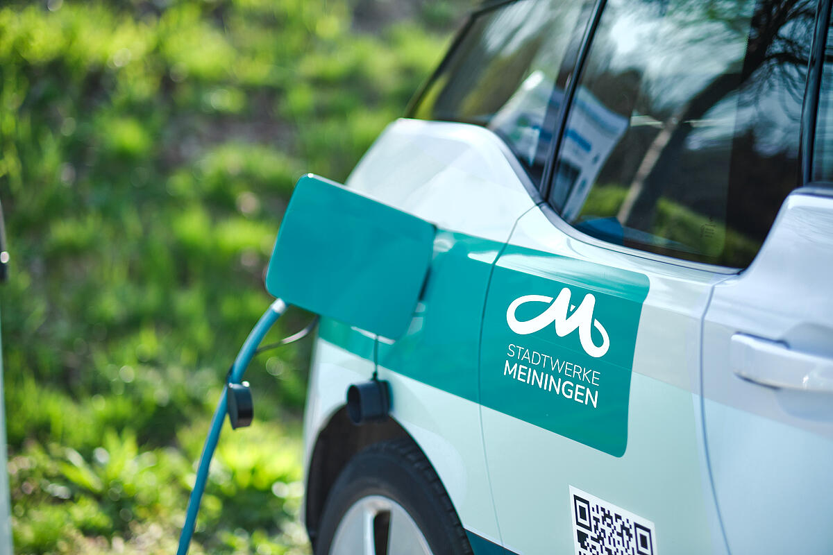 eCarsharing der Stadtwerke Meiningen, Foto von Maik Angermüller 