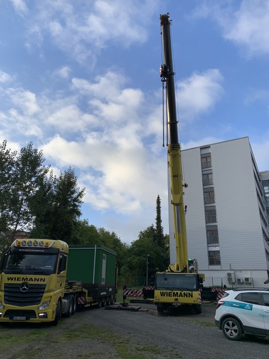 Transformatorenstation Lokplatz in Meiningen, Foto von Stadtwerke Meiningen