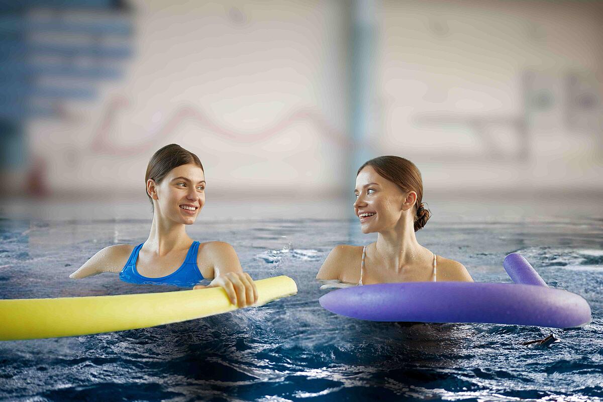 Wassergymnastik, Foto KI generiert