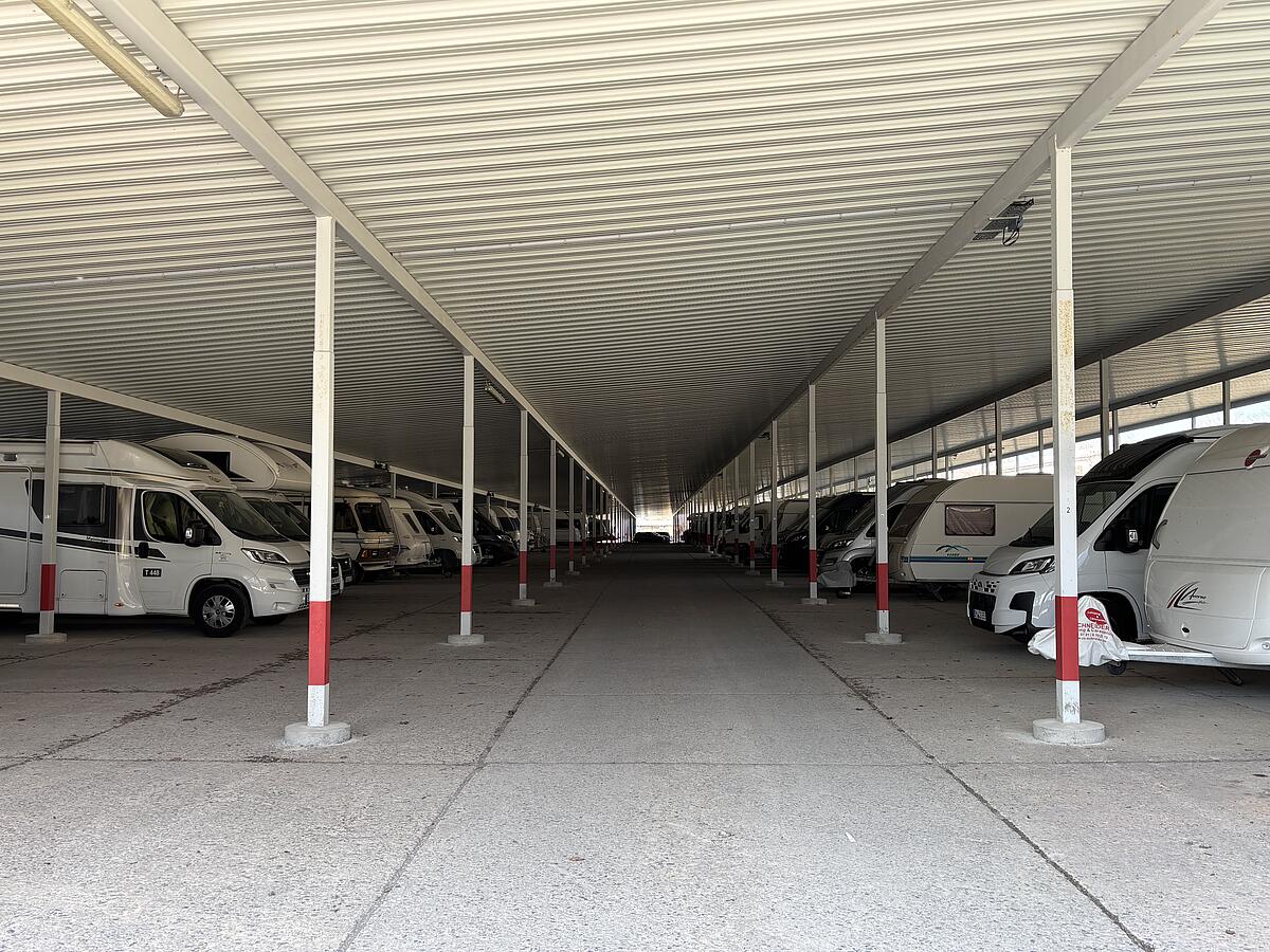 Parkplatz Caravan