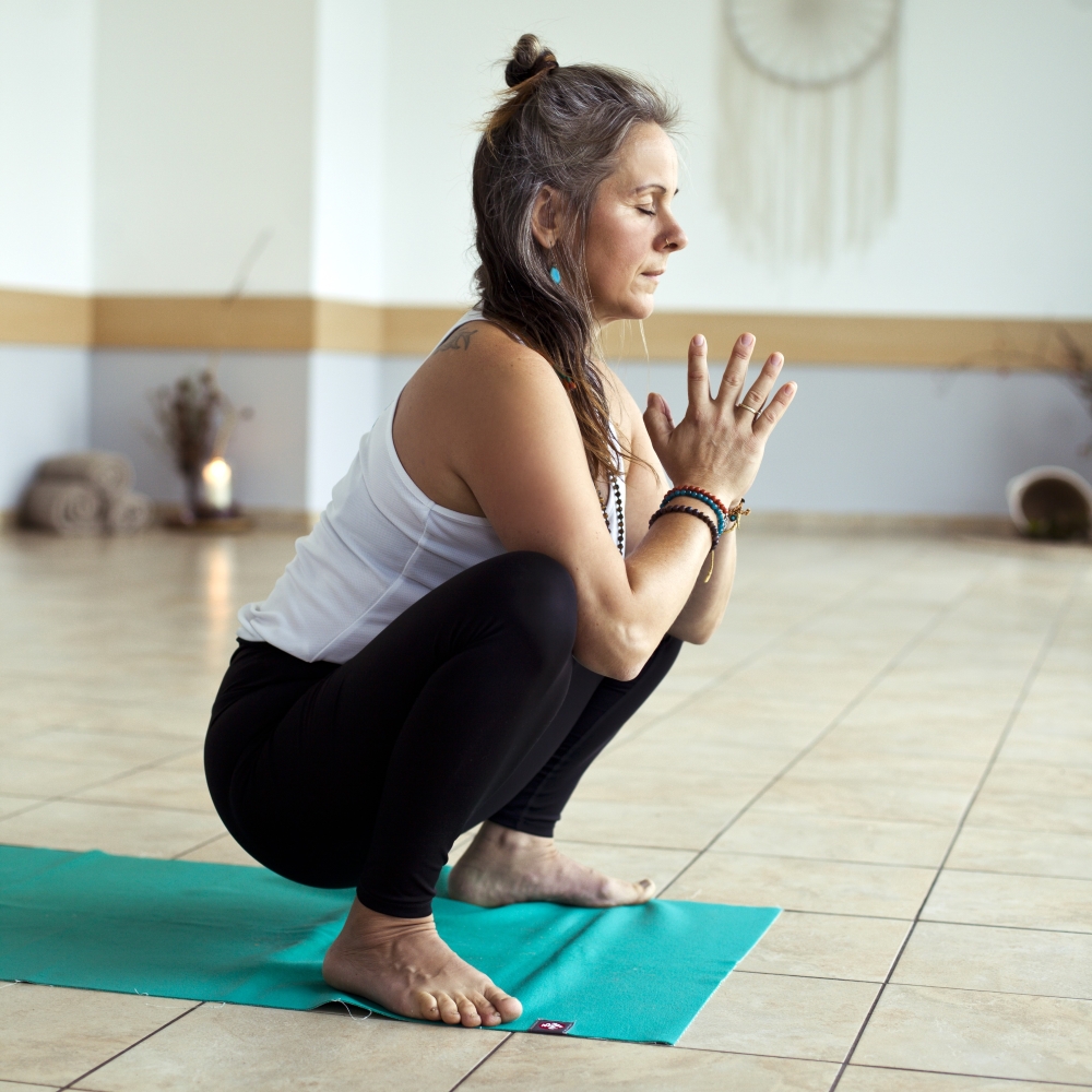 Yoga im Freizeitzentrum Rohrer Stirn Meiningen, Foto von Sissy Nachreiner