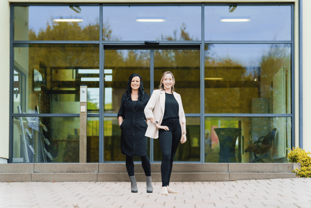 Team des Stadtwerke Meiningen Großkundenvertriebs, Foto von Denny Lerch